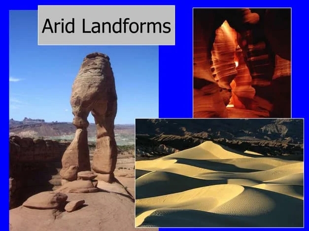 arid zone geomorphology