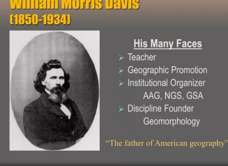 who is known as father of geomorphology