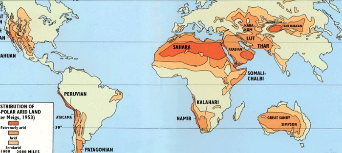 arid and semi arid geomorphology