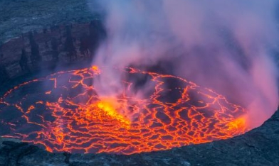 pictures of active volcanoes