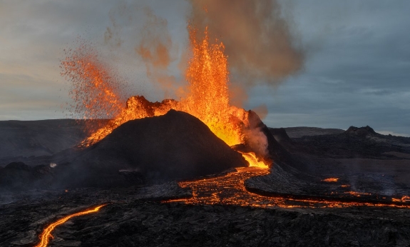 new volcano