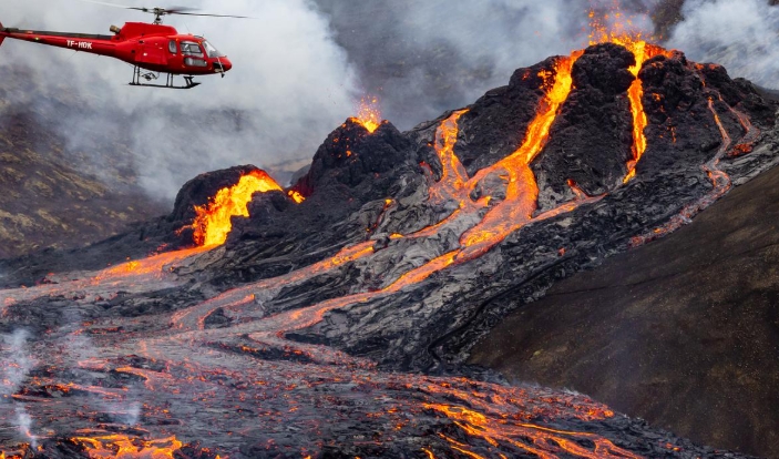 type of volcanoes