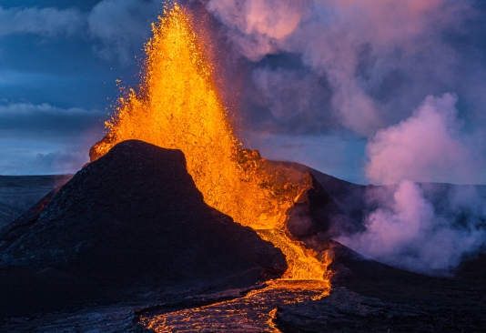 volcano shapes