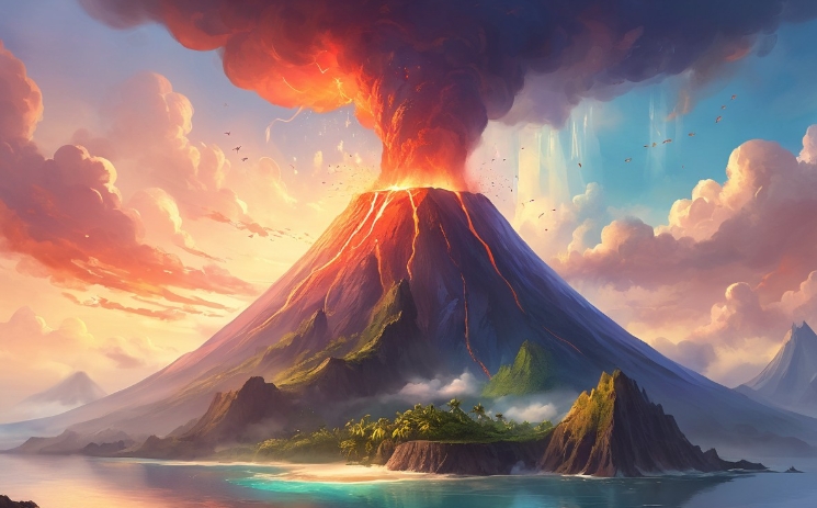 volcanic mountain