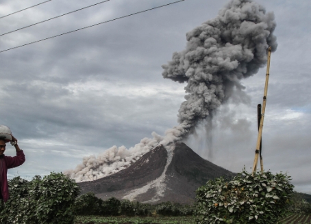 volcanic pollution