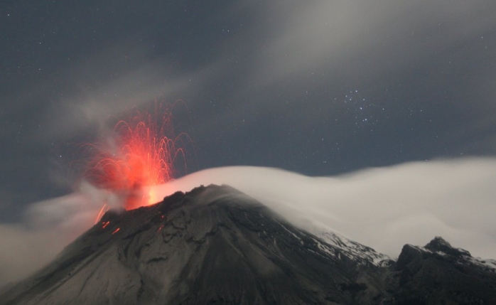 parts of volcano