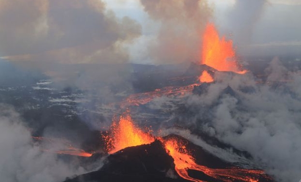 natural disasters about volcanoes